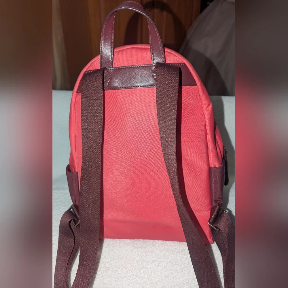Kate Spade Pink and White Chelsea The Little Better Multi Pink Backpack